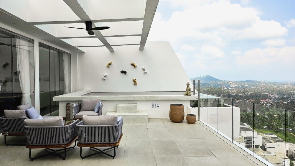 Golden Lotus - The Purity Villa - Private terrace and pool